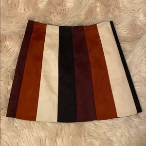 Striped skirt